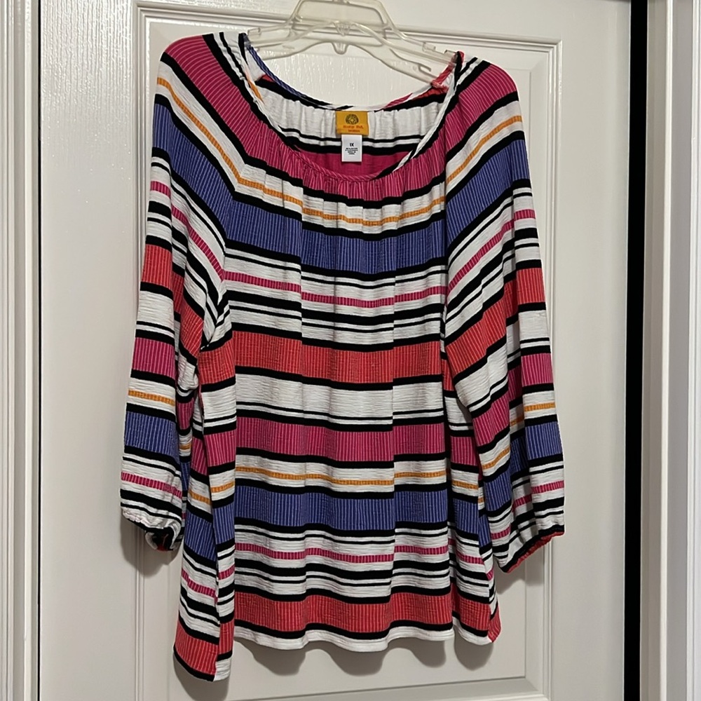 Ruby Rd. 3/4 sleeve t-shirt - Picture 3 of 8